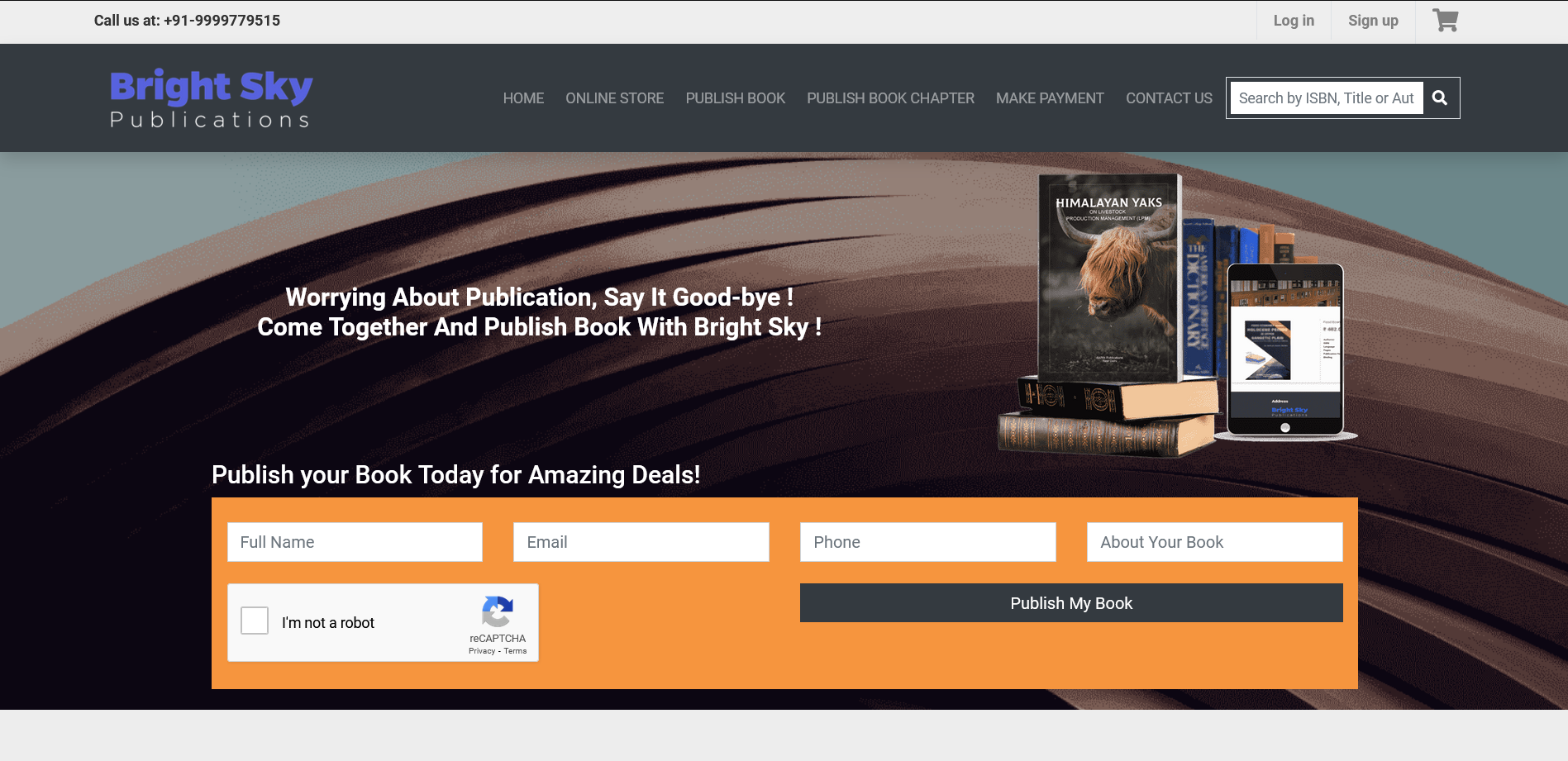 Bright Sky Publications build by @itxrahulsingh